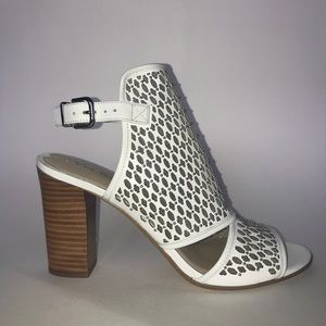 Via Spiga White Leather Shoe